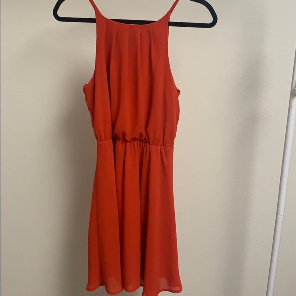 Flirty sleeveless mini dress